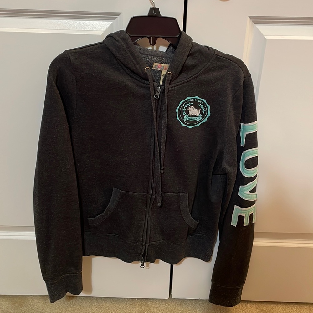 Pink Zip-up hoodie